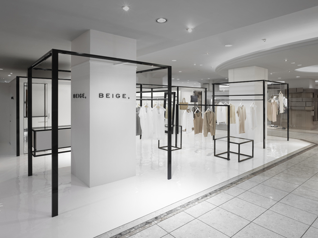 BEIGE, Matsuzakaya Nagoya | nendo